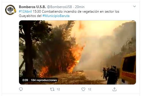 Nota incendios forestales en Caracas se avivan