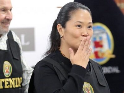 Excarcelan a la opositora peruana Keiko Fujimori