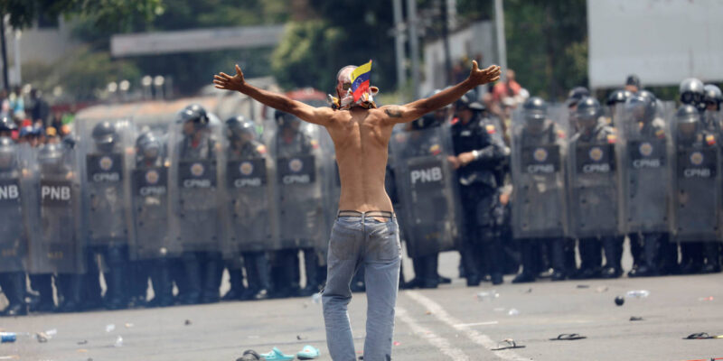 Se registraron 716 protestas en Venezuela durante el mes de abril