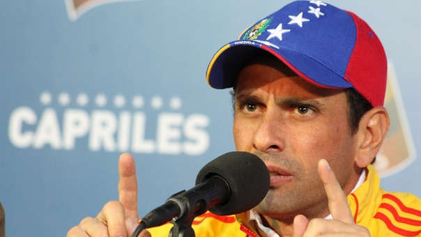 Capriles repudió incremento de la gasolina