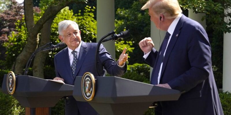 Trump y López Obrador se reunieron en la Casa Blanca