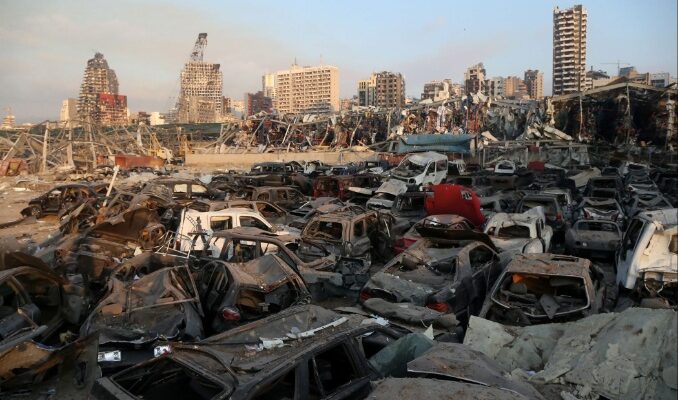 La explosión devastó barrios enteros en Beirut, dejando más de 100 muertos y 4.000 heridos