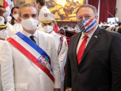 Pompeo habló con el presidente Abinader sobre Venezuela