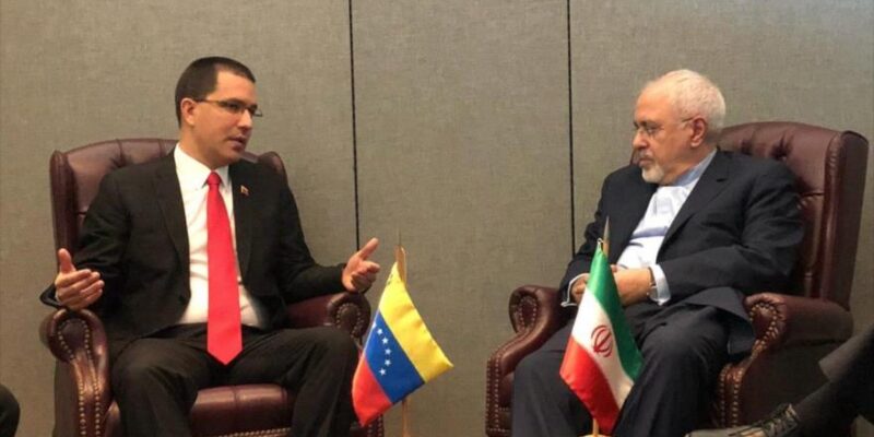 Arreaza discutió con el canciller iraní las sanciones de EE.UU.