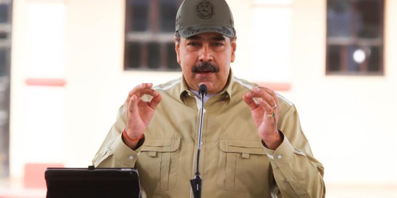 Maduro acusó a Pompeo de llamar a la región "a una guerra contra Venezuela"