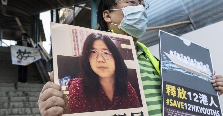Condenan a periodista china por documentar el brote de COVID-19 en Wuhan