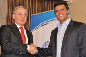 Leopoldo López sostuvo un encuentro con el expresidente Álvaro Uribe