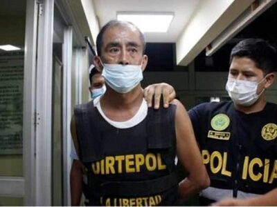 Las autoridades peruanas trabajaron arduamente para dar con la operación de este criminal quien se mantenía oculto en casa de un familiar