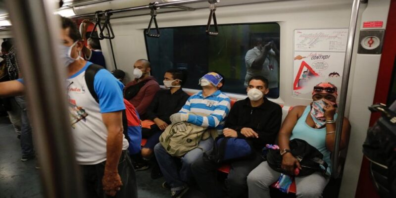 Caracas lidera los contagios por Covid-19 en Venezuela