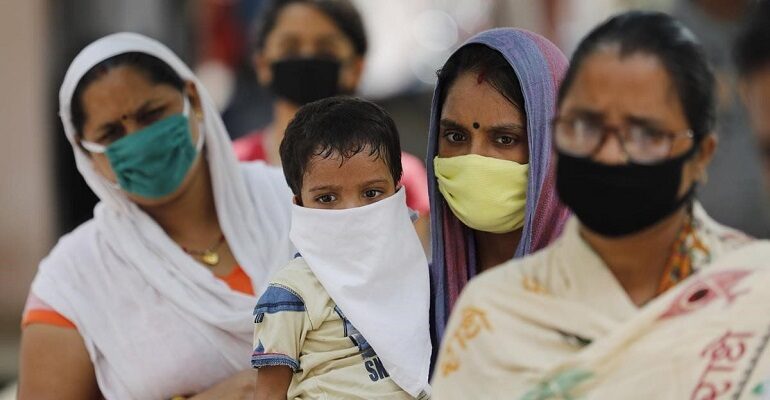 India registra los peores datos desde noviembre por SARS-CoV-2