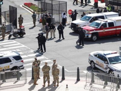 Fallece el sospechoso de ataque contra policías del Capitolio