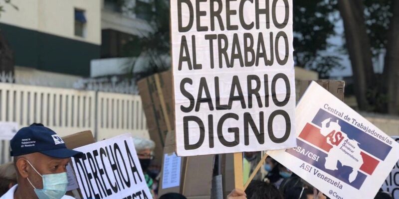 DOBLE LLAVE - Entre reclamos y desafíos venezolanos conmemoran el Día del Trabajador