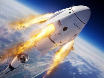 Nave de SpaceX aterrizó en la Tierra con 4 astronautas