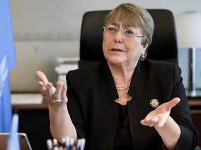 Bachelet hace un llamado a la calma tras las elecciones en Perú