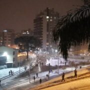 Cae nieve en Brasil, un suceso histórico que no ocurría en años
