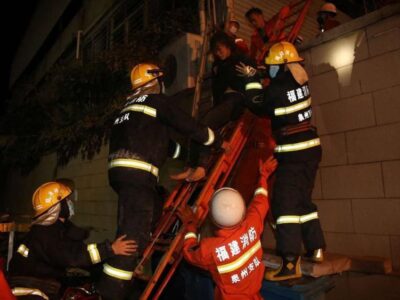 Hotel en China se desplomó y se reportan al menos 8 fallecidos