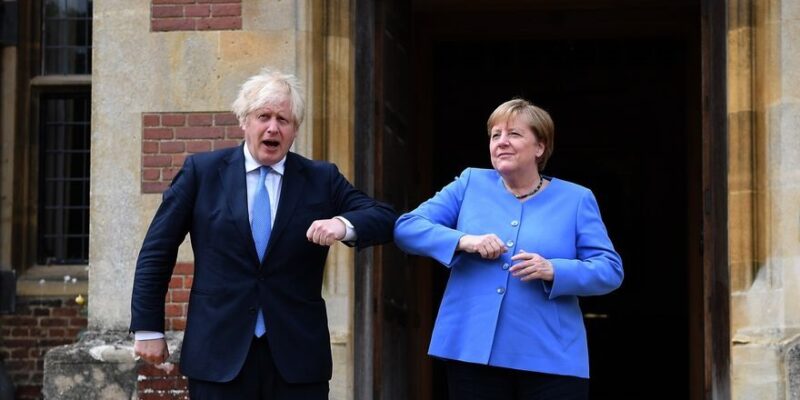 Merkel y Johnson pactan “nuevo capítulo” en las relaciones Londres-Berlín