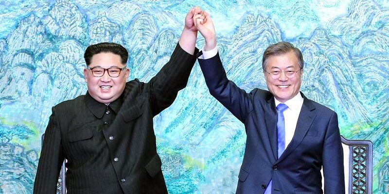 Moon y Kim intercambiaron cartas sobre una posible cumbre intercoreana
