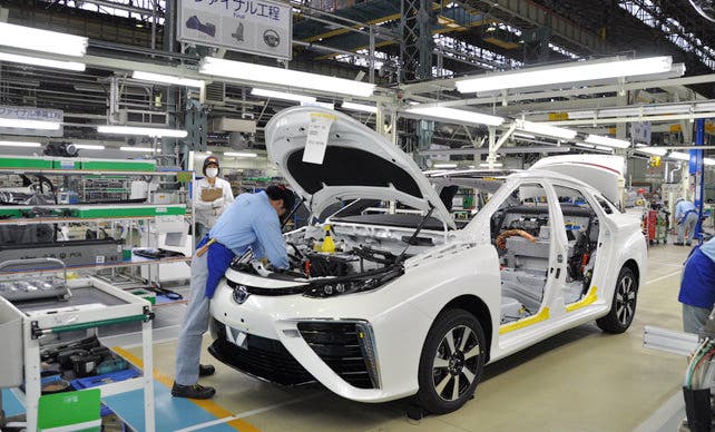 Toyota disminuirá en un 40% su producción global