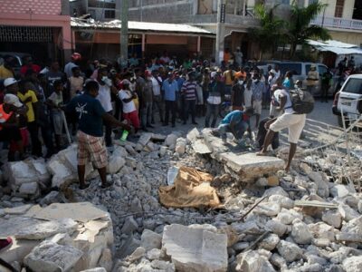 Tormenta “Grace” amenaza la grave situación tras el terremoto en Haití