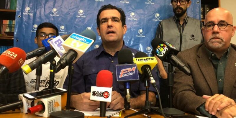 Foro Penal registró 268 presos políticos en Venezuela