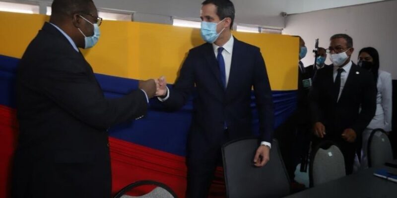 Guaidó se reunió con la Unión Interparlamentaria