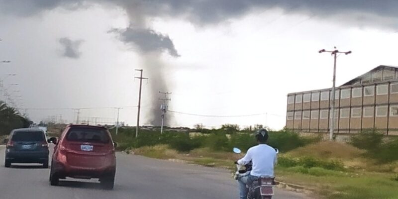 Al menos 20 casas fueron afectadas por un tornado en Margarita