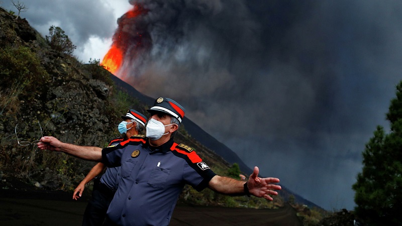 Aumenta la sismicidad en el volcán de La Palma