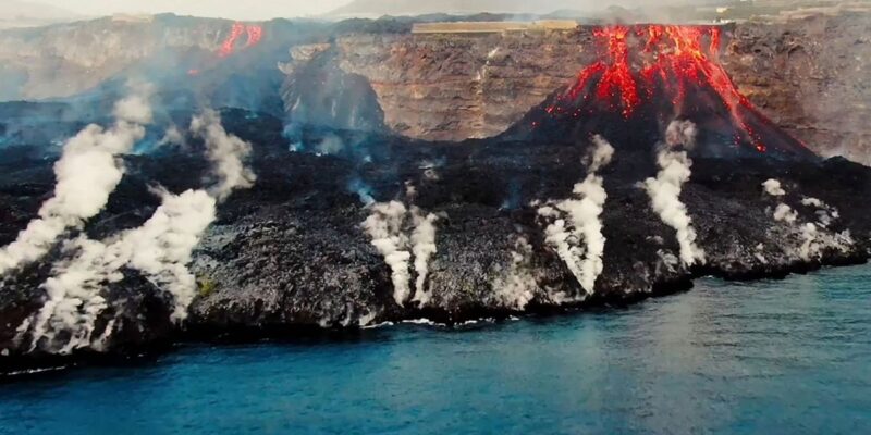 El dióxido de azufre del volcán de La Palma alcanzará el Caribe