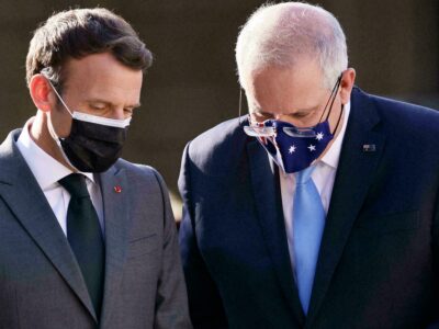 DOBLE LLAVE - Macron lamentó la ruptura de la "relación de confianza" entre Francia y Australia