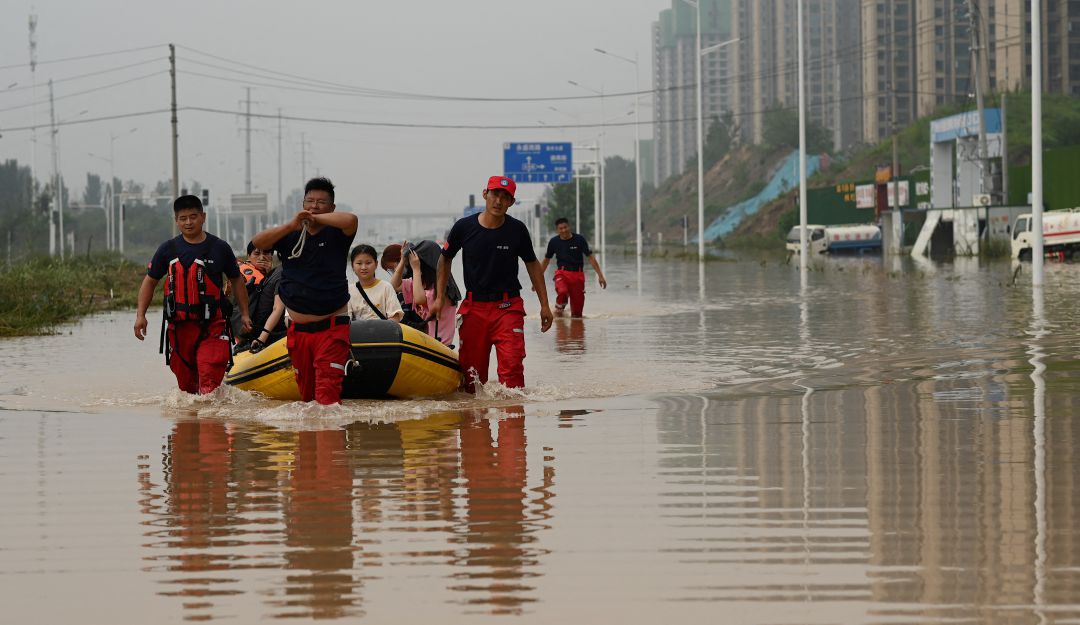 Un millón de afectados y 120.000 evacuados por lluvias en China