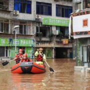 Un millón de afectados y 120.000 evacuados por lluvias en China