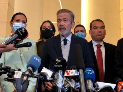 Gerardo Blyde declaró luego de que la delegación de Maduro se apartase de las negociaciones en México tras hacerse oficial la extradición de Alex Saab