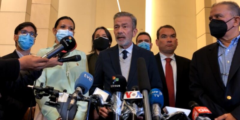 Gerardo Blyde declaró luego de que la delegación de Maduro se apartase de las negociaciones en México tras hacerse oficial la extradición de Alex Saab