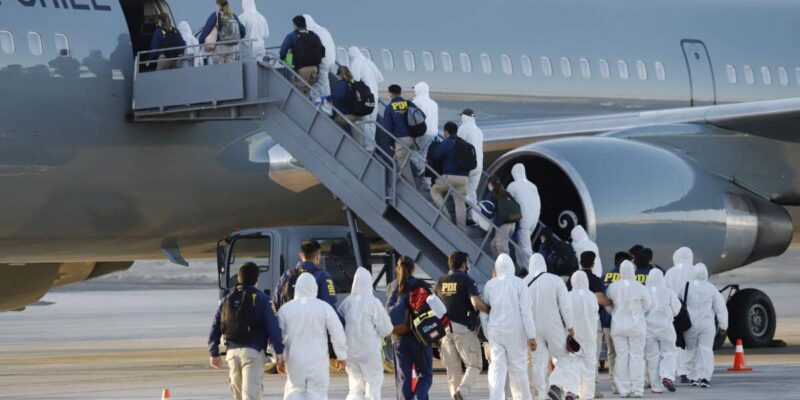 Chile expulsó a 120 venezolanos y colombianos por migración irregular