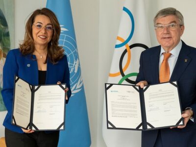 DOBLE LLAVE - El Comité Olímpico Internacional renovó su colaboración con la ONU