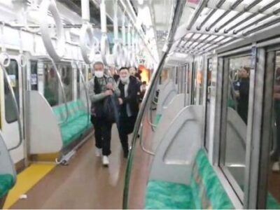 Un hombre disfrazado del “Joker” hirió a 17 personas en tren de Tokio