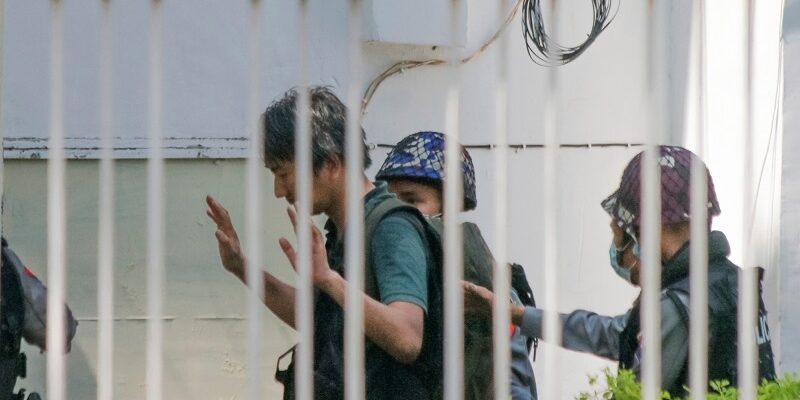periodistas detenidos