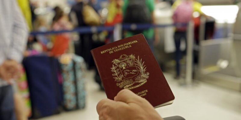 visa a los venezolanos