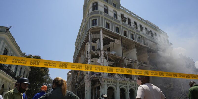 Cuba explosión en hotel