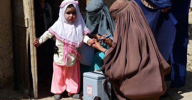 Polio en Afganistán