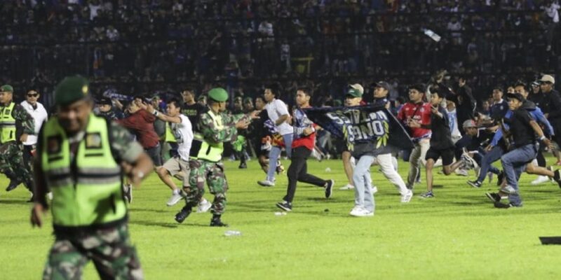 Indonesia fútbol disturbios