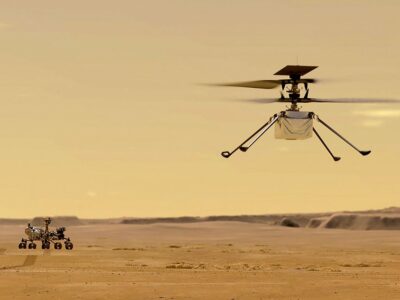 NASA helicóptero Ingenuity de Marte