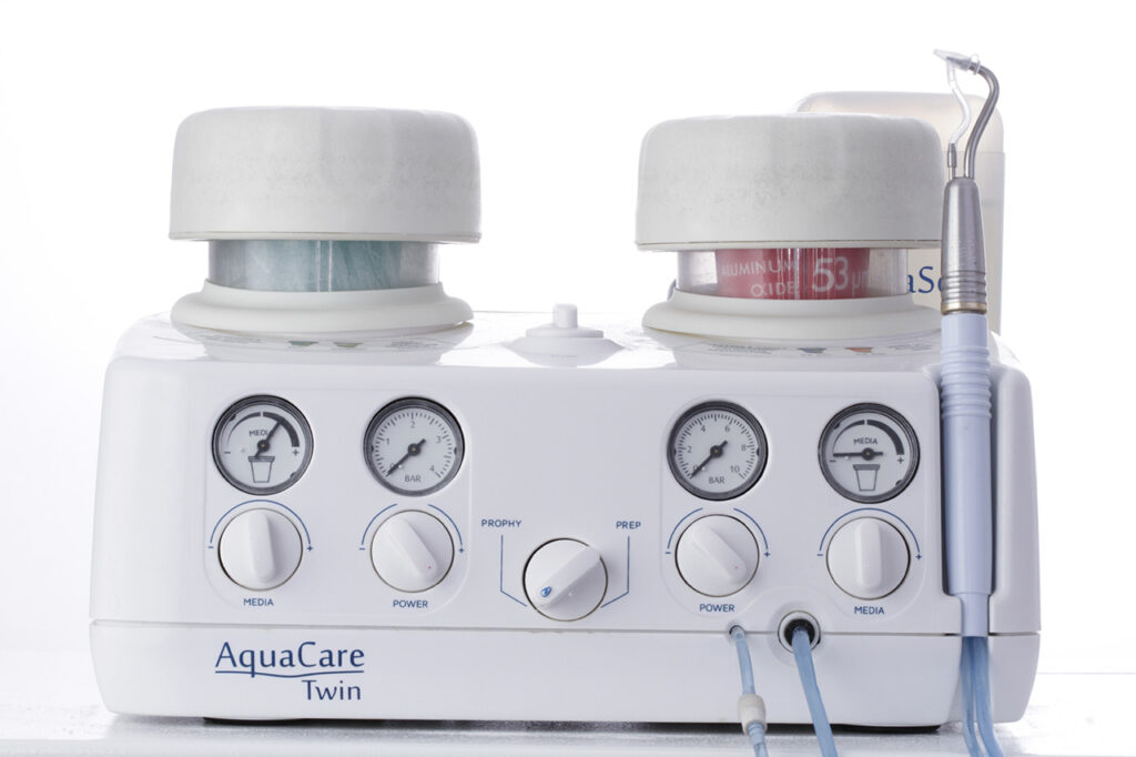 El sistema Aquacare Twin constituye un gran avance en cuanto a odontología estética y restauradora