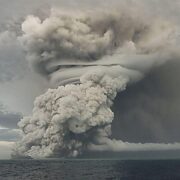 Tonga Erupción