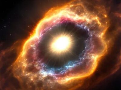 Imagen referencial - A - Explosión cósmica - Twitter / @Ambitocom