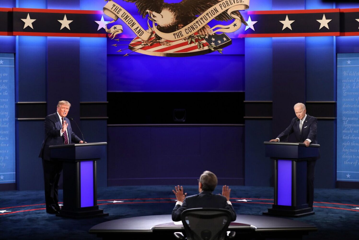 Debate presidencial Trump-Biden de 2020