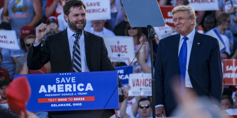 James David Vance y Trump