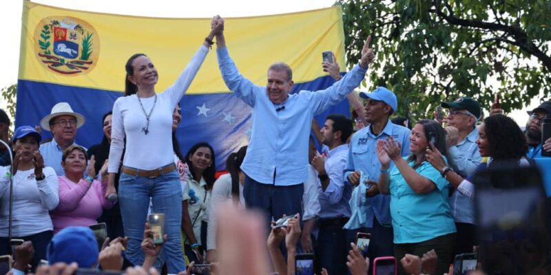 María Corina Machado y Edmundo González Urrutia