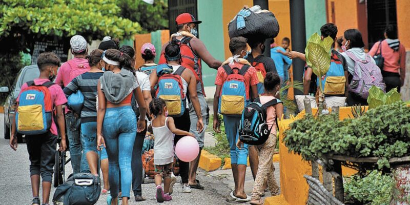 migrantes venezolanos en Colombia